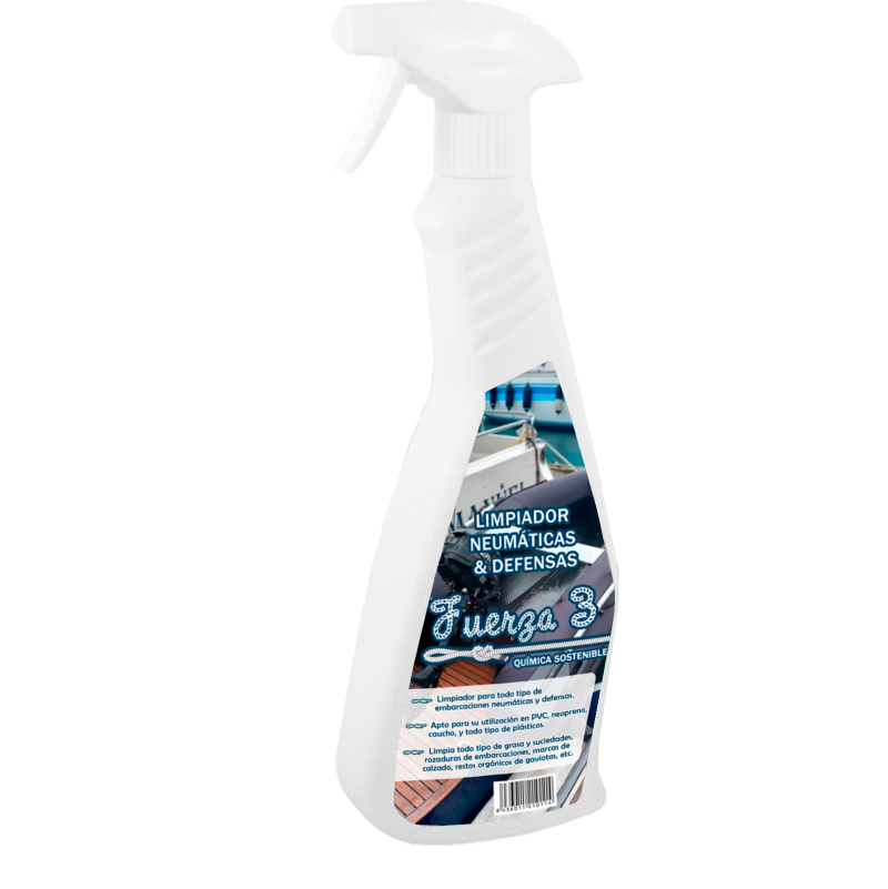 Fuerza 3 Cleaner for inflatable boats and fenders