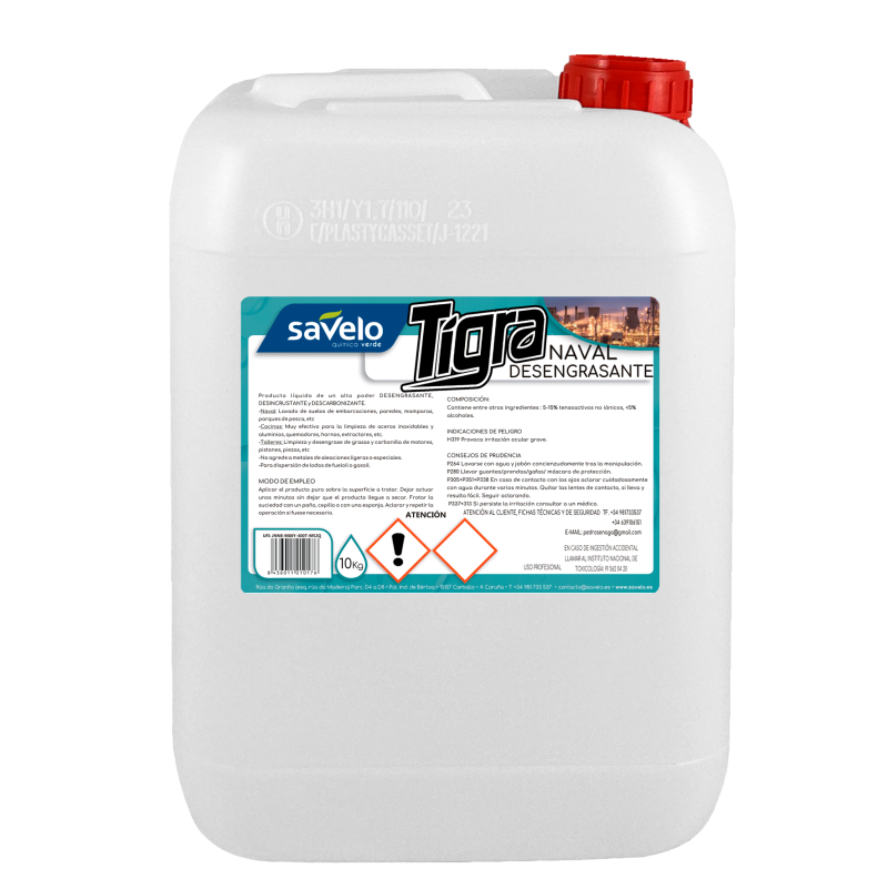 TIGRA NAVAL Naval degreaser and descaler